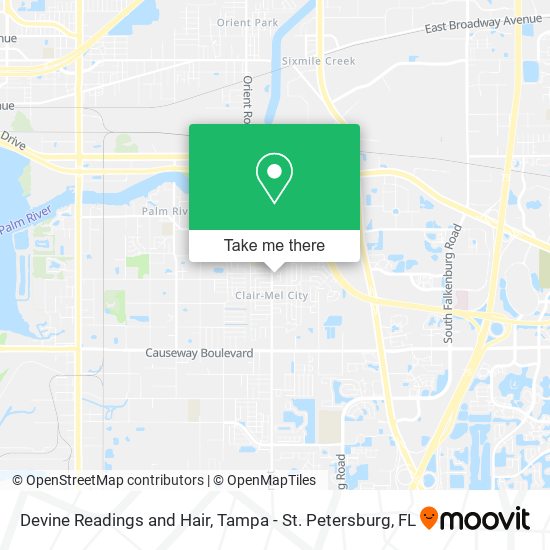 Devine Readings and Hair map