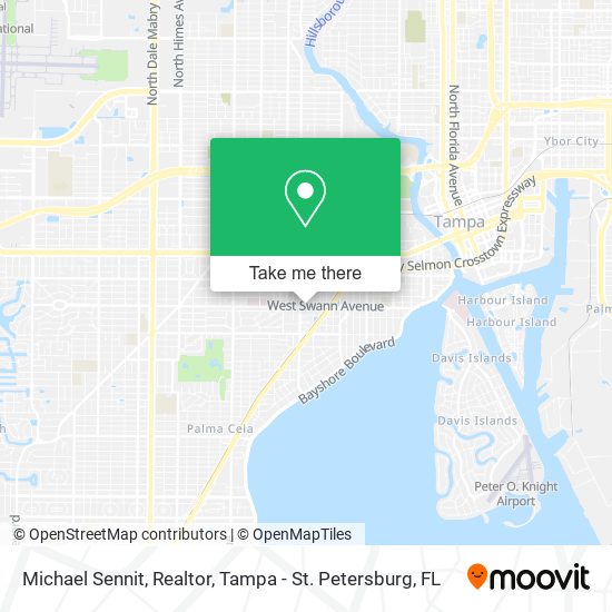 Mapa de Michael Sennit, Realtor