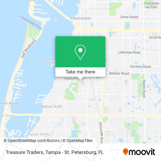 Mapa de Treasure Traders