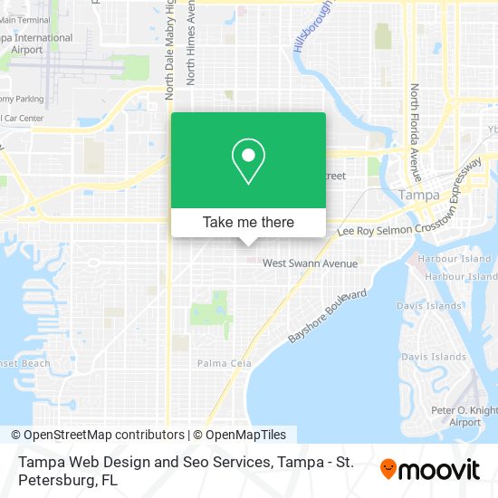 Tampa Web Design and Seo Services map