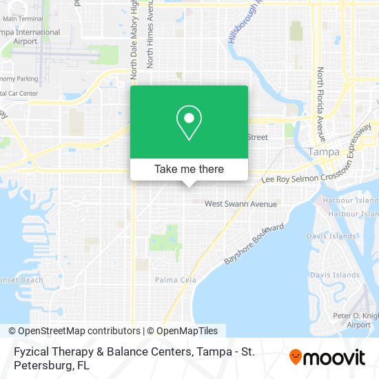 Mapa de Fyzical Therapy & Balance Centers