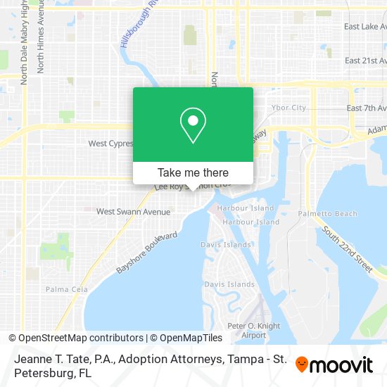 Jeanne T. Tate, P.A., Adoption Attorneys map