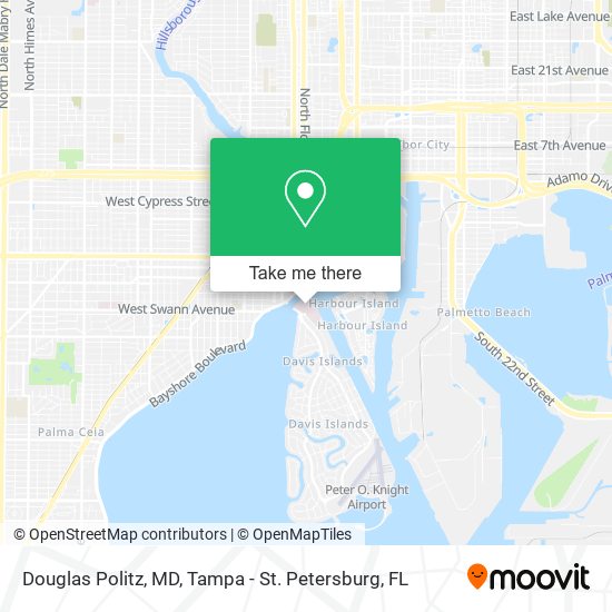 Douglas Politz, MD map