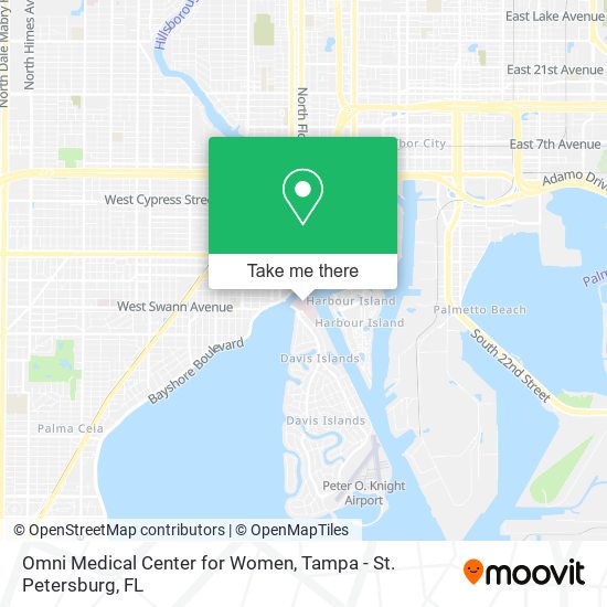 Mapa de Omni Medical Center for Women