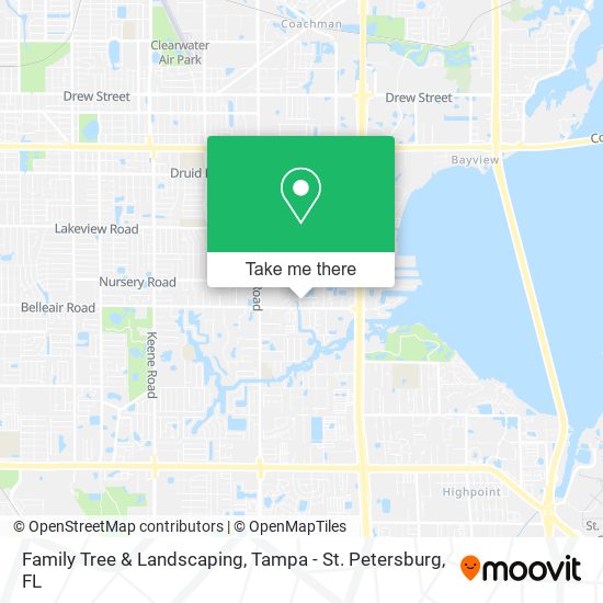 Family Tree & Landscaping map