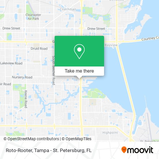 Roto-Rooter map