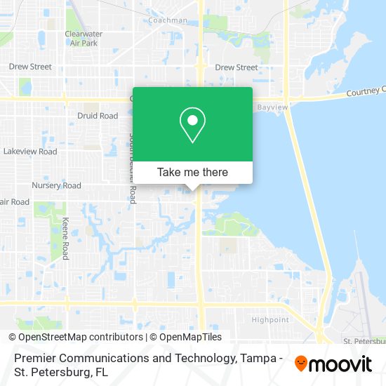 Premier Communications and Technology map