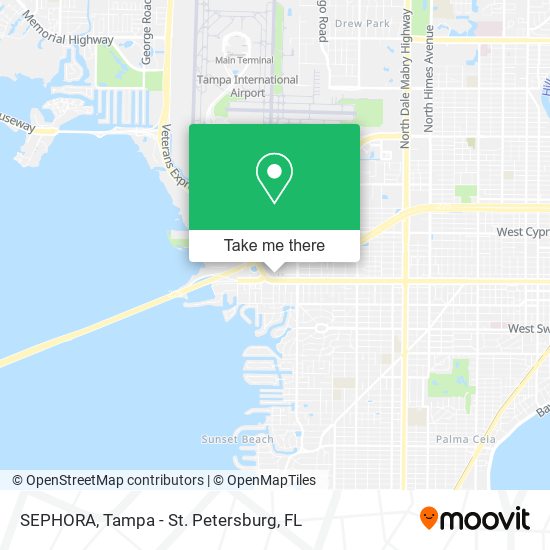 Mapa de SEPHORA