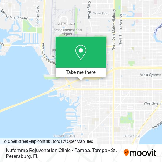 Mapa de Nufemme Rejuvenation Clinic - Tampa