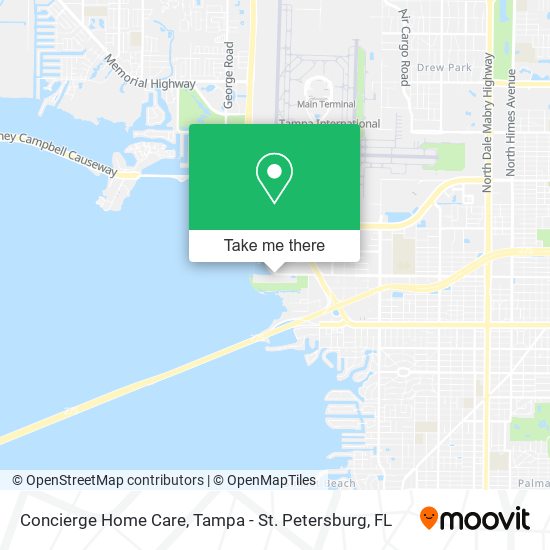 Mapa de Concierge Home Care