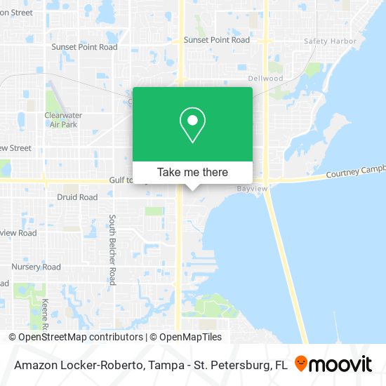 Amazon Locker-Roberto map