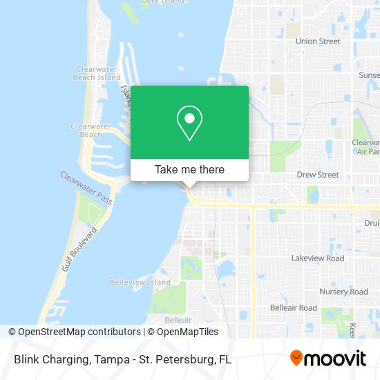 Blink Charging map