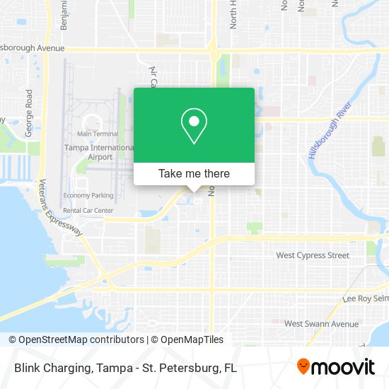Blink Charging map