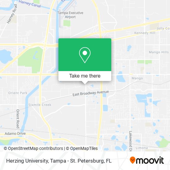 Herzing University map