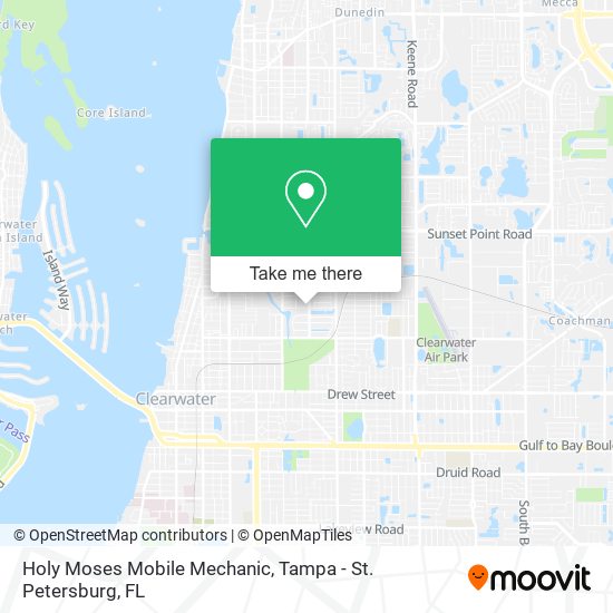 Mapa de Holy Moses Mobile Mechanic