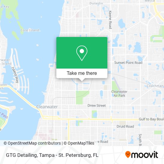 GTG Detailing map