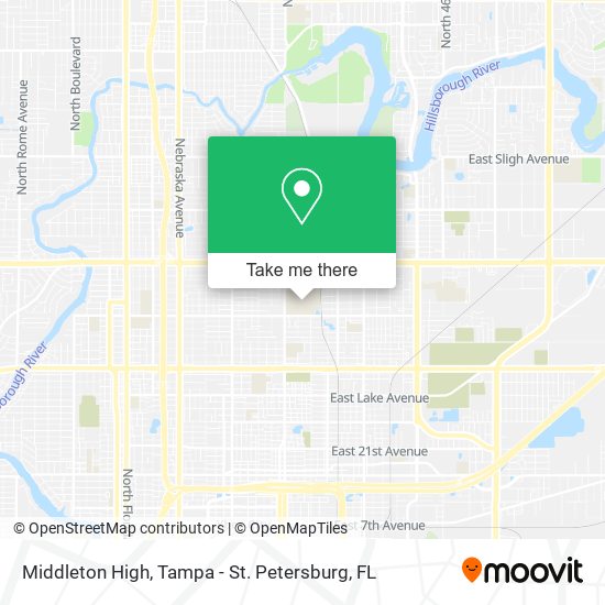 Middleton High map
