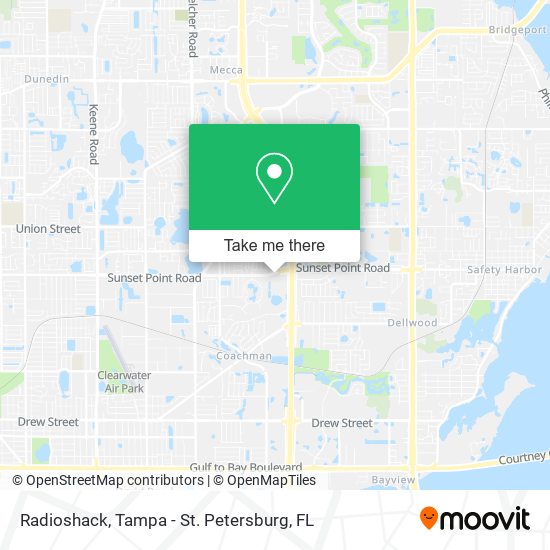 Mapa de Radioshack