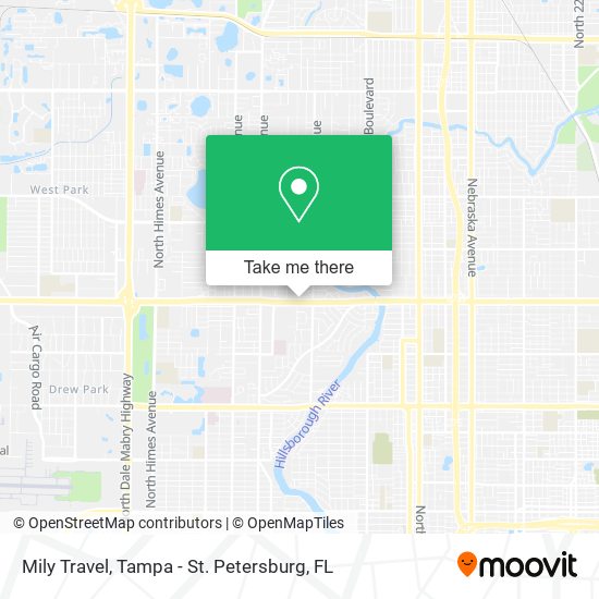 Mily Travel map