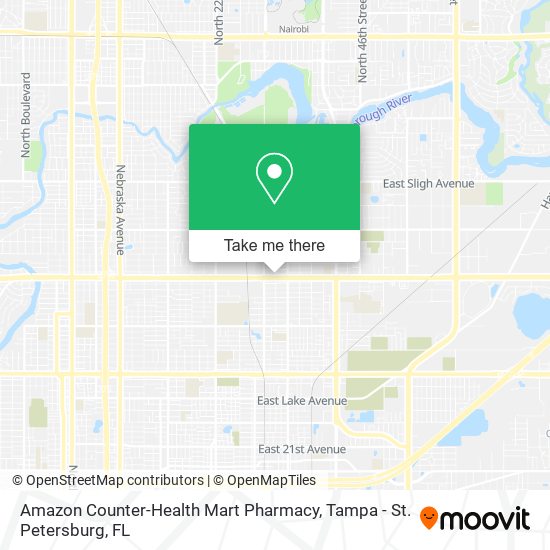 Mapa de Amazon Counter-Health Mart Pharmacy