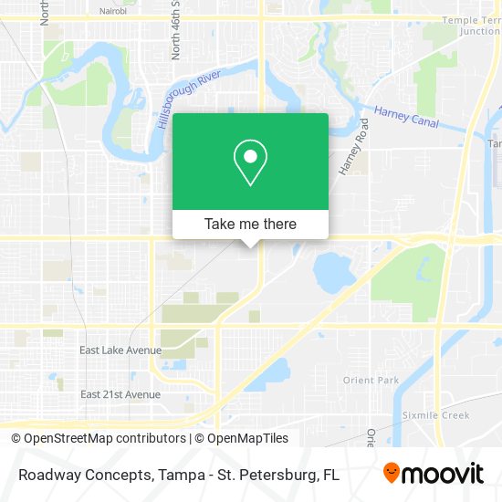 Roadway Concepts map