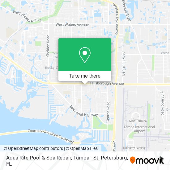 Mapa de Aqua Rite Pool & Spa Repair