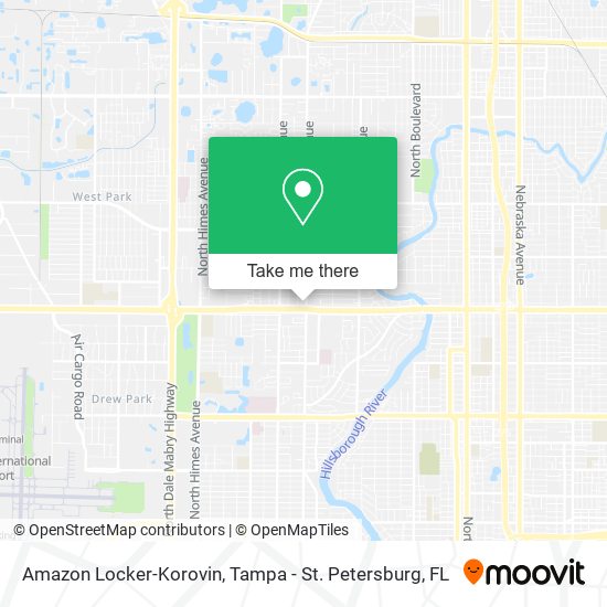 Mapa de Amazon Locker-Korovin