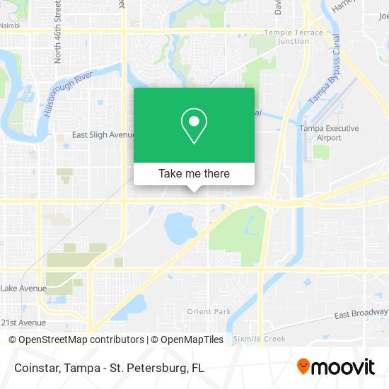 Coinstar map