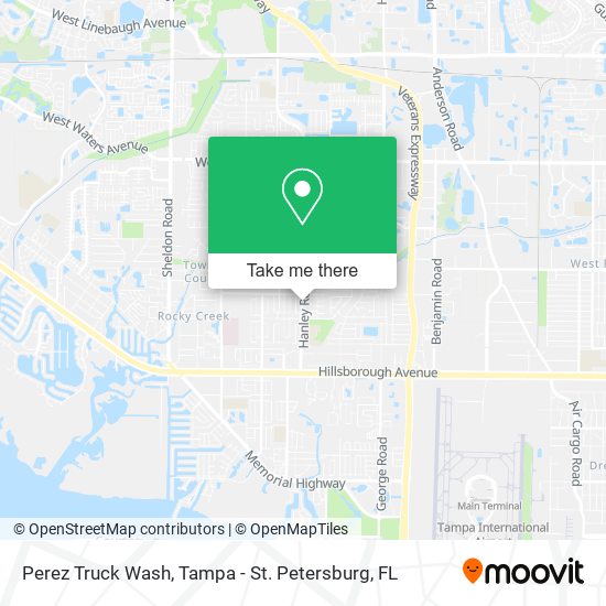 Mapa de Perez Truck Wash