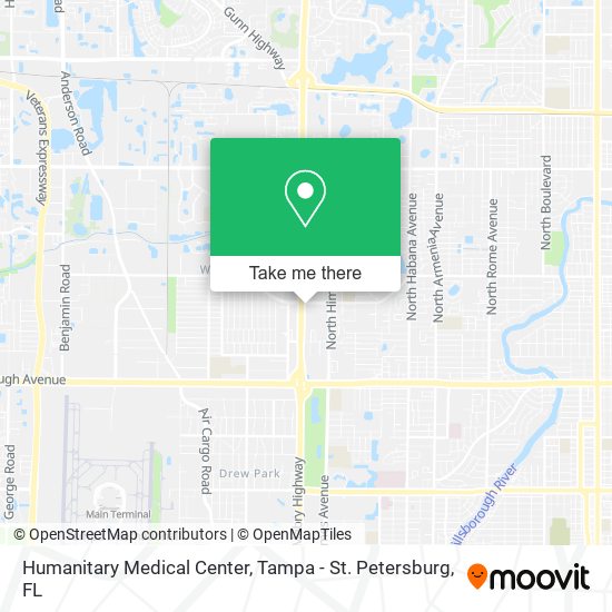 Humanitary Medical Center map