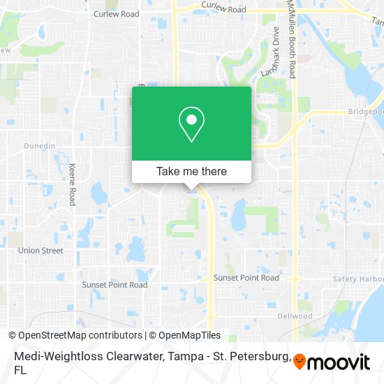 Medi-Weightloss Clearwater map
