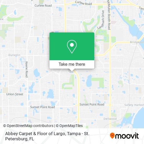 Abbey Carpet & Floor of Largo map