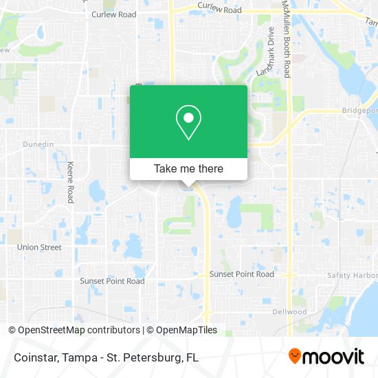 Coinstar map