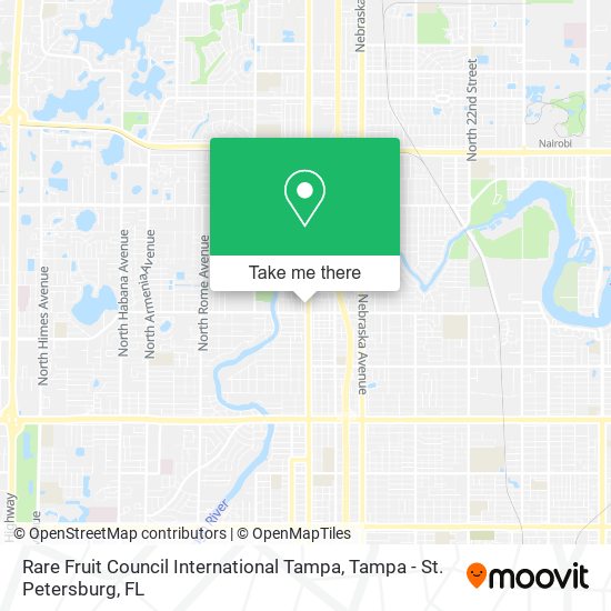 Rare Fruit Council International Tampa map