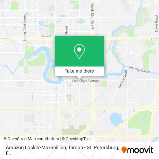 Mapa de Amazon Locker-Maximillian