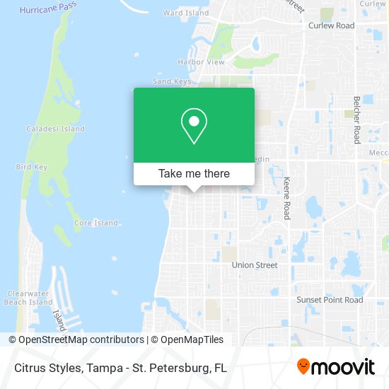Citrus Styles map