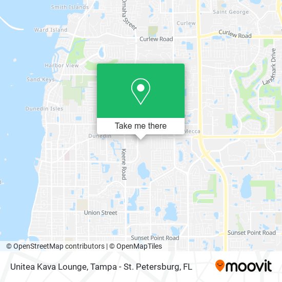 Unitea Kava Lounge map