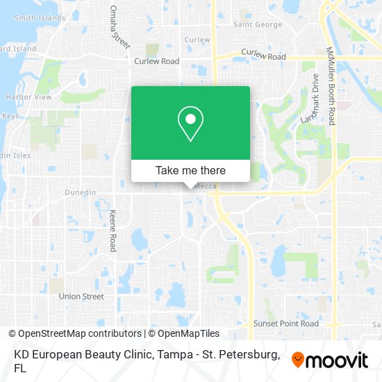Mapa de KD European Beauty Clinic