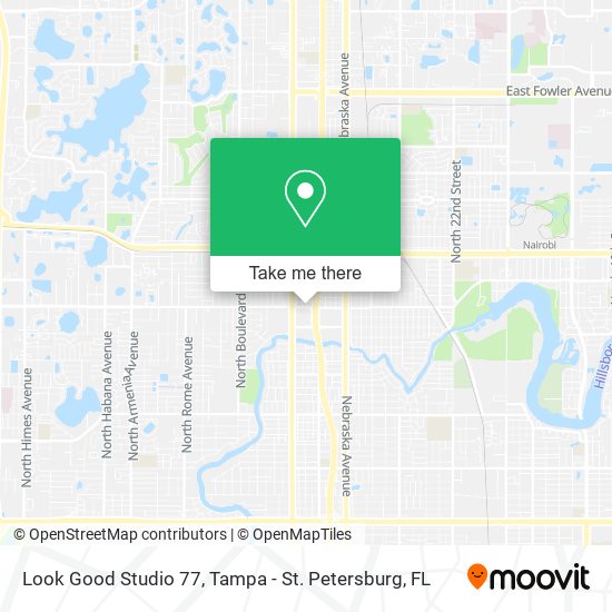 Look Good Studio 77 map
