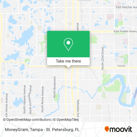 MoneyGram map