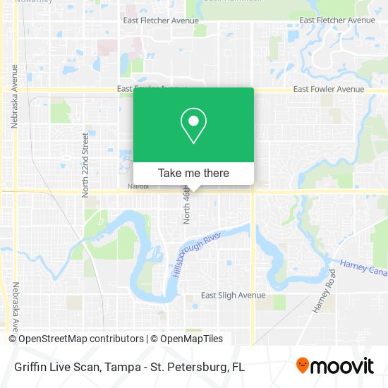 Griffin Live Scan map