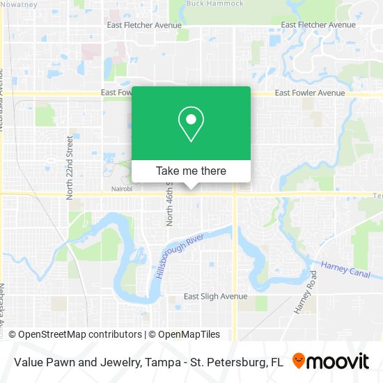 Value Pawn and Jewelry map