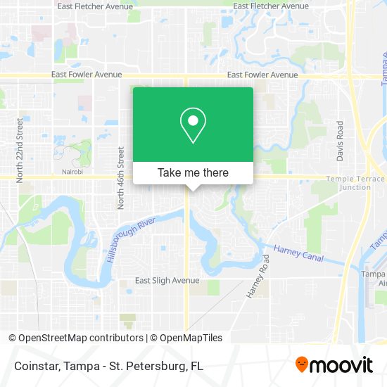 Coinstar map