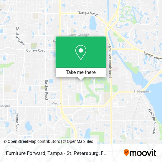 Mapa de Furniture Forward