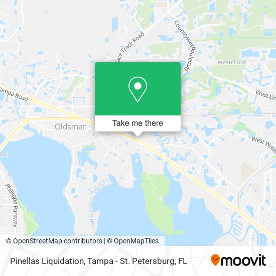 Pinellas Liquidation map