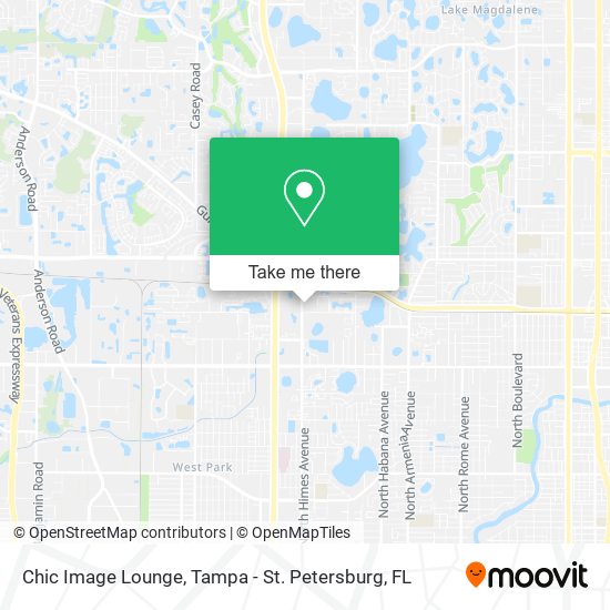 Chic Image Lounge map