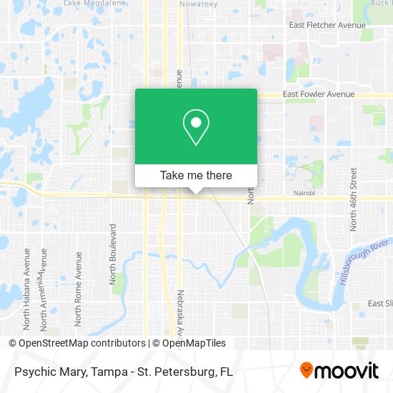 Psychic Mary map