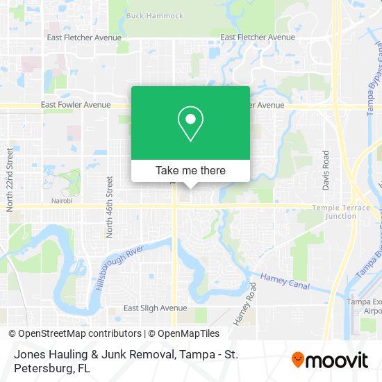 Mapa de Jones Hauling & Junk Removal