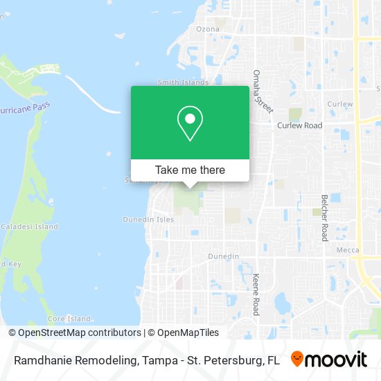 Ramdhanie Remodeling map