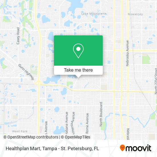 Healthplan Mart map